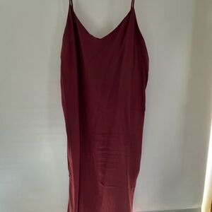 Madewell Rich Burgundy Dress